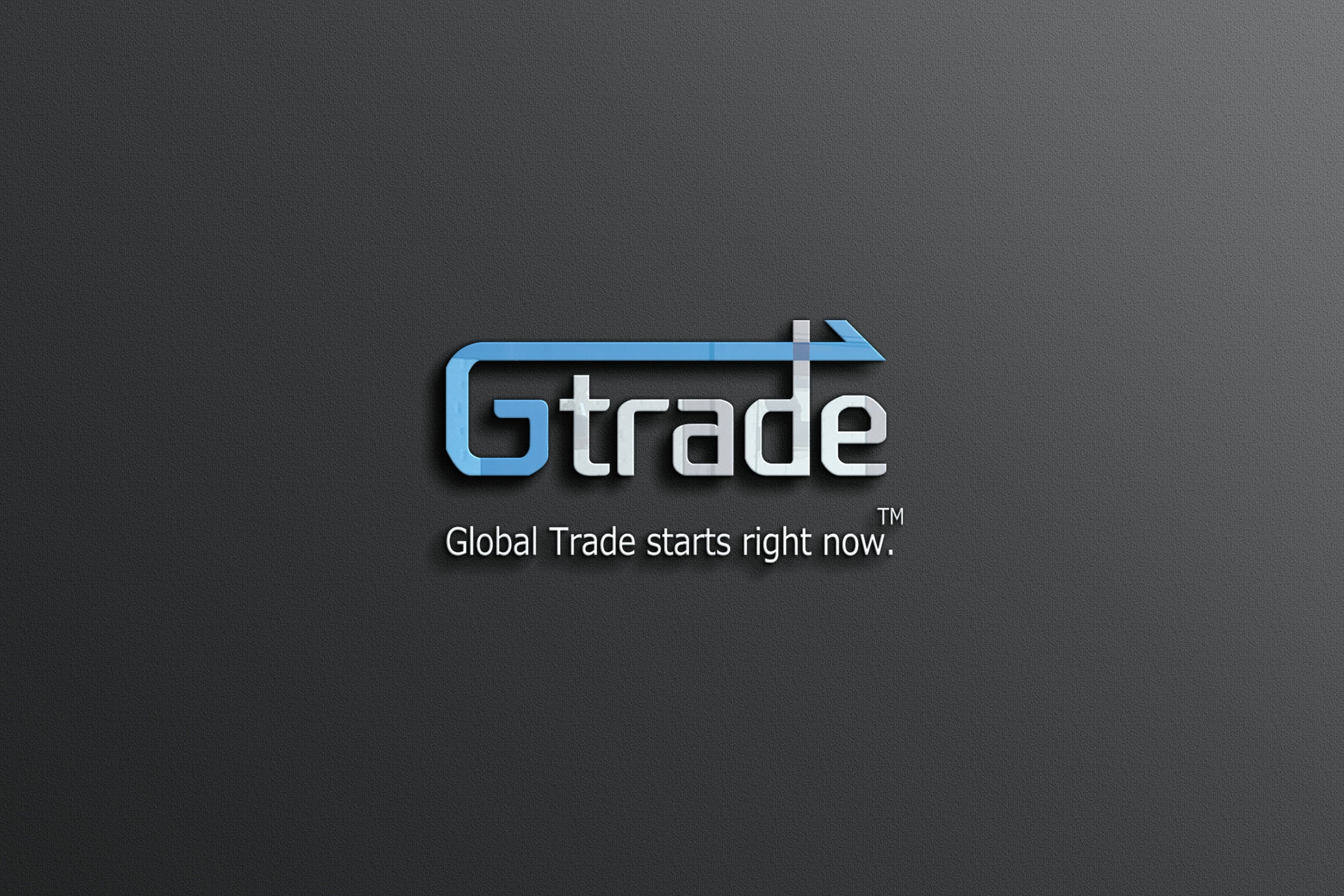 지트레이드(Gtrade) 로고 디자인 시안 이미지